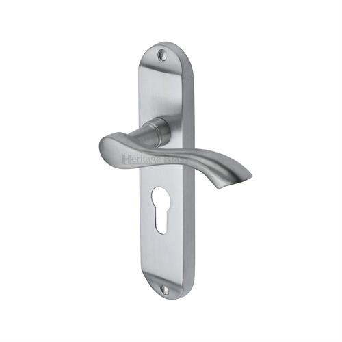 ALGARVE LEVER HANDLE ON BACKPLATE